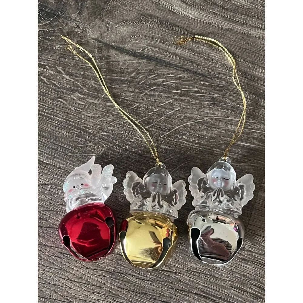Christmas mini angel ornament set of 3